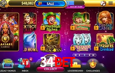 Descubra o Mundo do Cassino Online com 34bet
